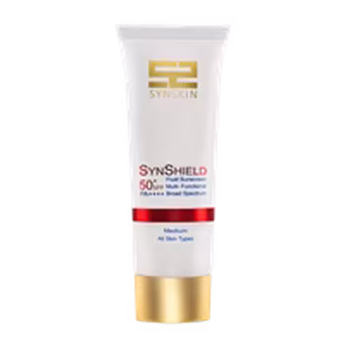 فلوئید ضدآفتاب  SPF50 مدیوم ساین اسکین حجم 50 میلی‌لیتر