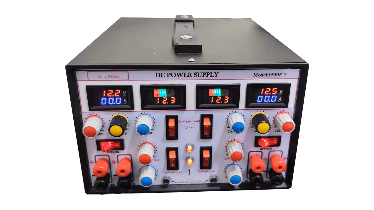 شارژر باتری12ولت(سه کاره) دوکانال دوبل