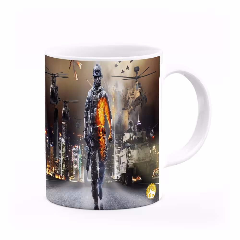 ماگ طرح Battlefield مدل MG6969