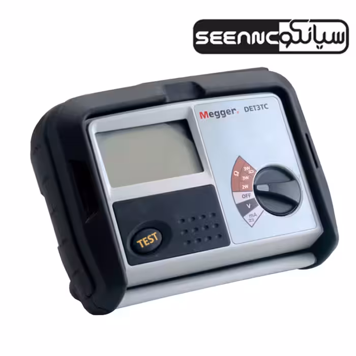 ارت سنج سه سیمه دیجیتال برند میگر انگلستان مدل Megger DET3TC