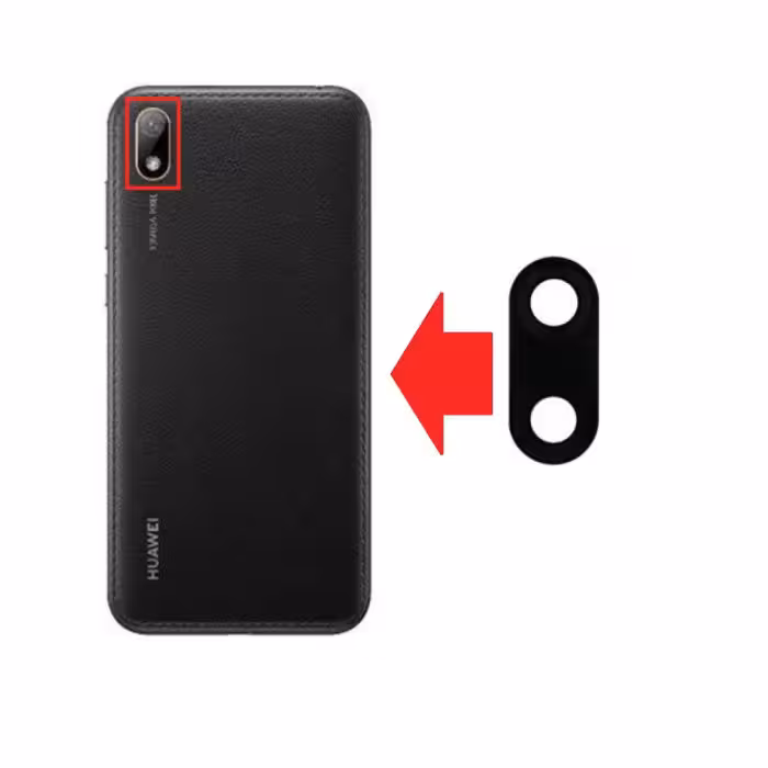 شیشه لنز دوربین هوآوی HUAWEI Y5 2019