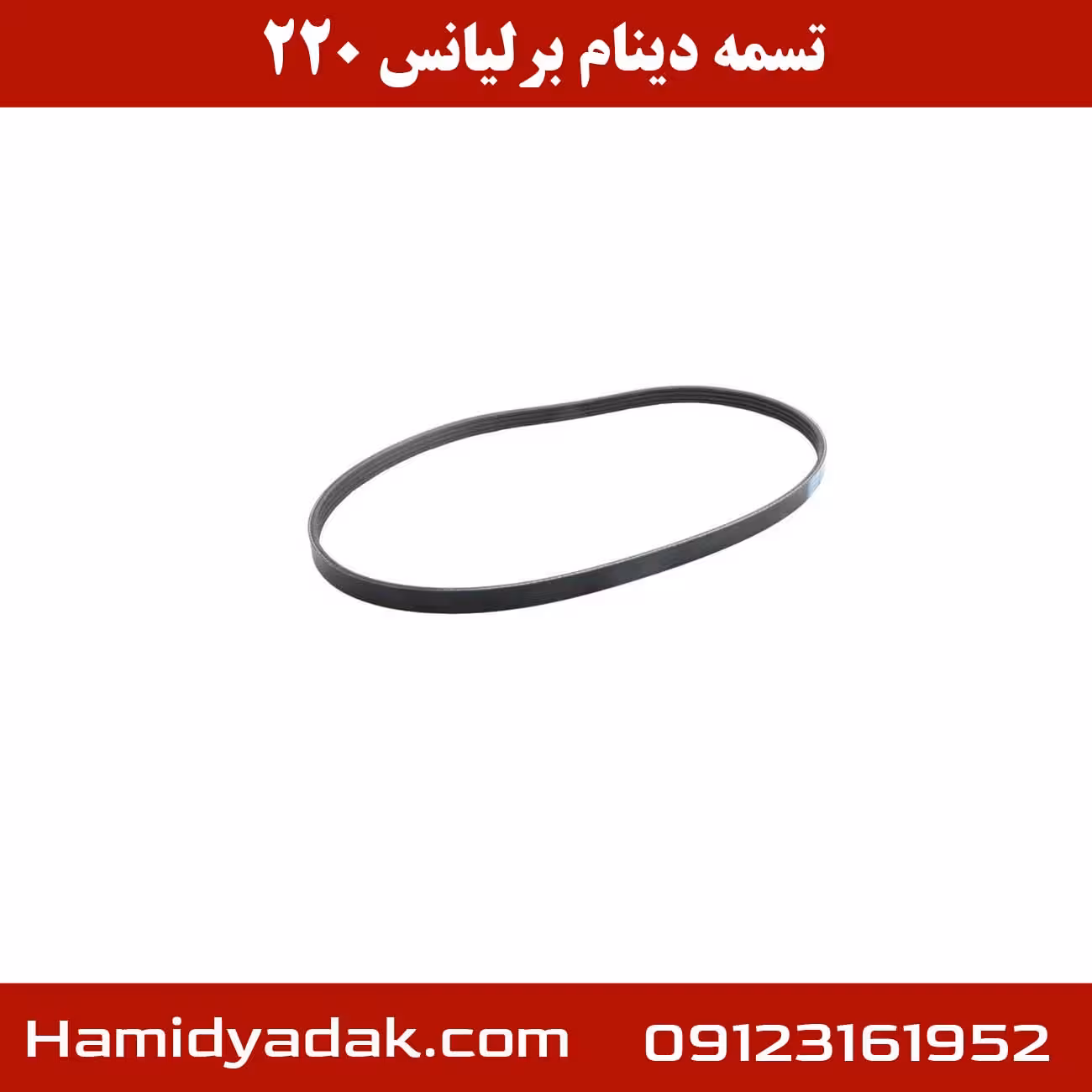 تسمه دینام برلیانس 220