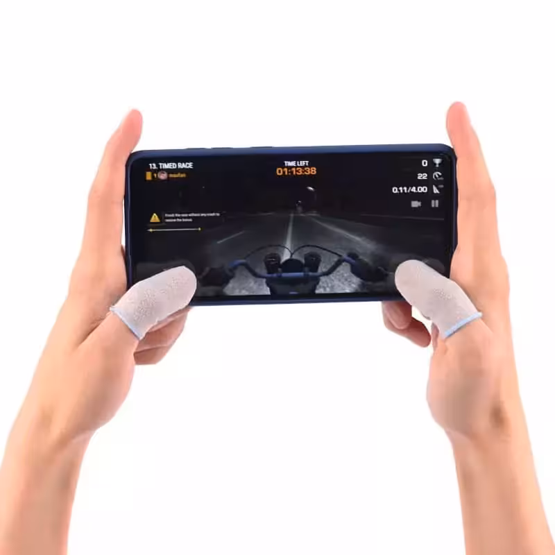 آستین انگشتی پابجی (تمام سفید )