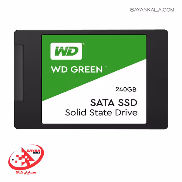 اس اس دی اینترنال وسترن دیجیتال مدل SSD WESTERN DIGITAL GREEN SATA 240GB