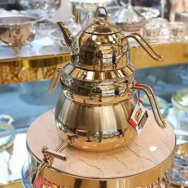 کتری و قوری شیردار نزاز