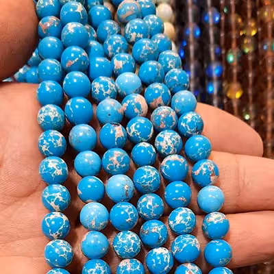 فیروزه آفریقایی آبی کد50