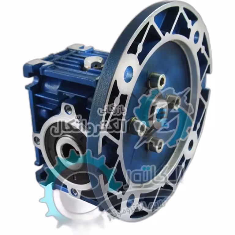 گیربکس حلزونی کتابی NMRV چینی سایز 30 فلنج ورودی 11 قطر شفت خروجی 14 میلیمتر فلنج 63B5