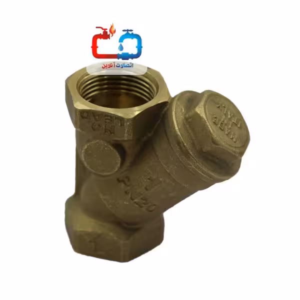 شیر صافی برنجی 1/2 اینچ سیم ایتالیا