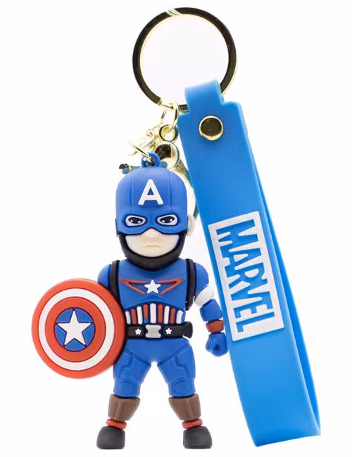 جاکلیدی سیلیکونی فانتزی طرح کاپیتان آمریکا