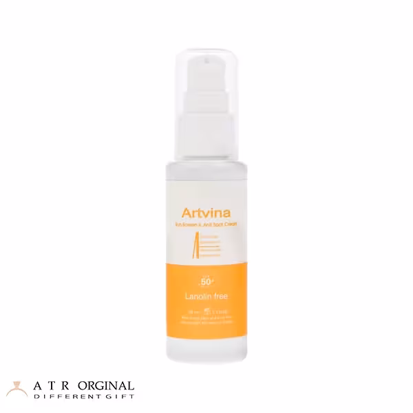 کرم ضد آفتاب بدون رنگ آرت وینا SPF 50 مدل Highly Effective ‌