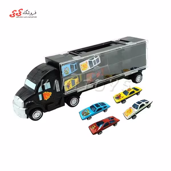 اسباب بازی تریلی حمل ماشین TAKE ALONG TRUCK CASE 107