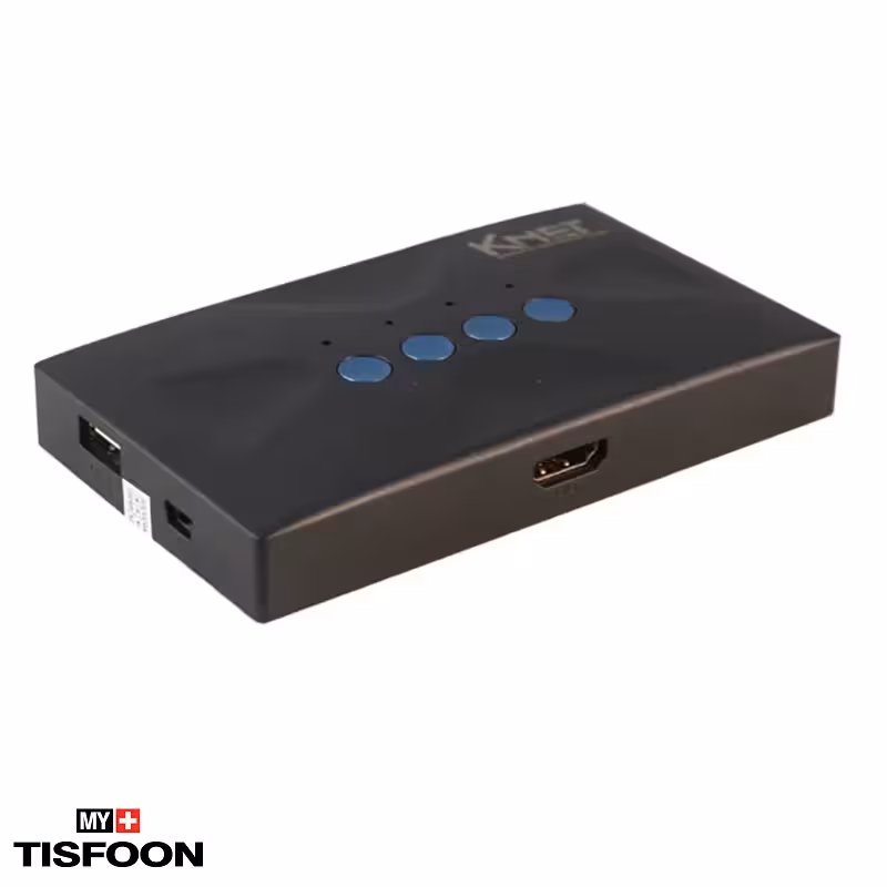 کی وی ام سوئیچ 4 پورت HDMI کی نت K-H524