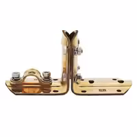 پايه برنجی برای اتصال برقگير به سيم نمره 35 تا 70 ميليمتر مربع (ABT)