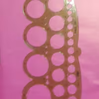 شابلون دایره خیام شمالی نوشت افزار پاکزادی 