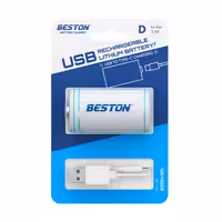 باتری قابل شارژ D بستون مدل USB-TYPE C CHARGING