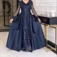 پیراهن شب زنانه مدل لباس مجلسی دو دامن آیلین