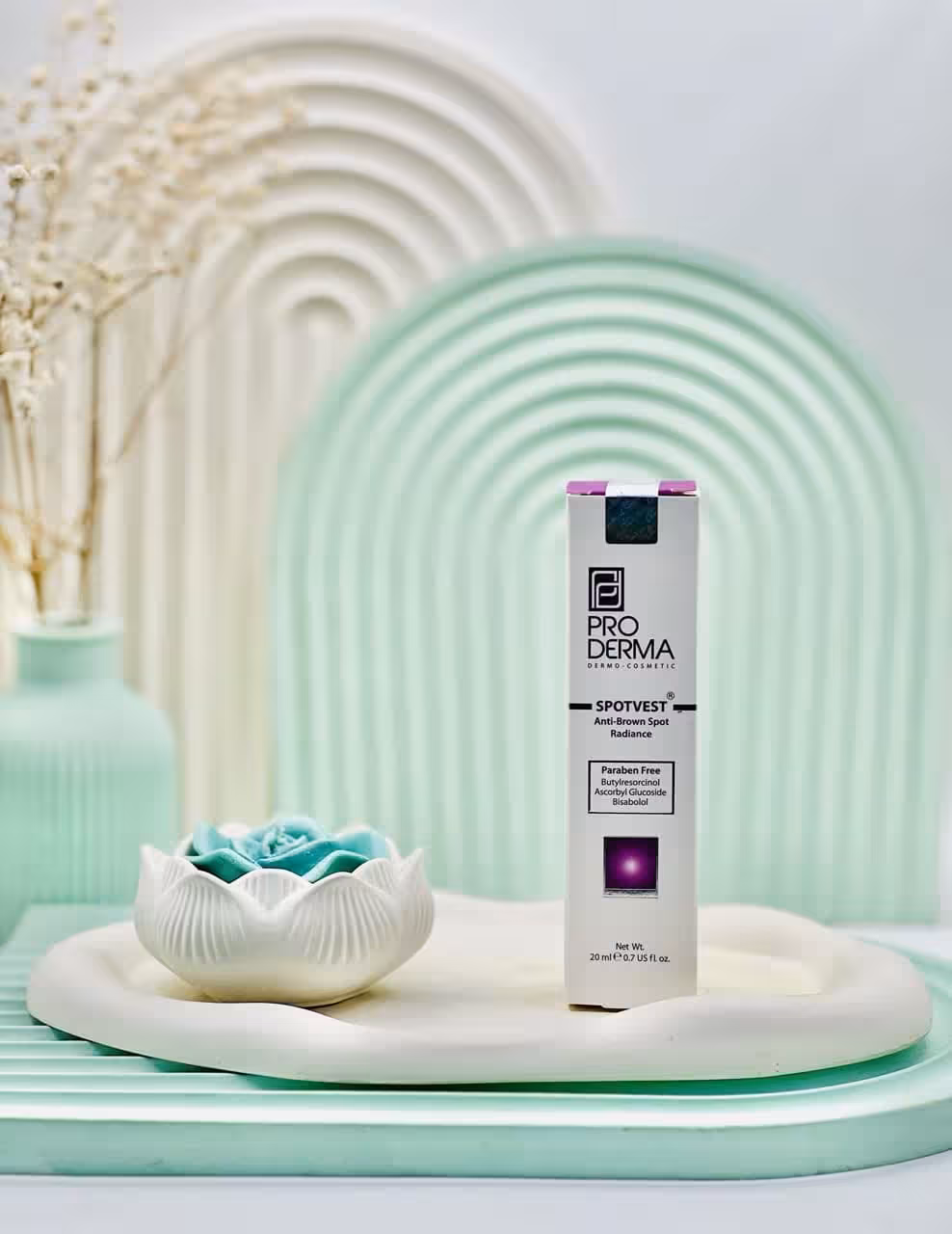قیمت و خرید کرم روشن کننده و ضد لک صورت اسپات وست پرودرما