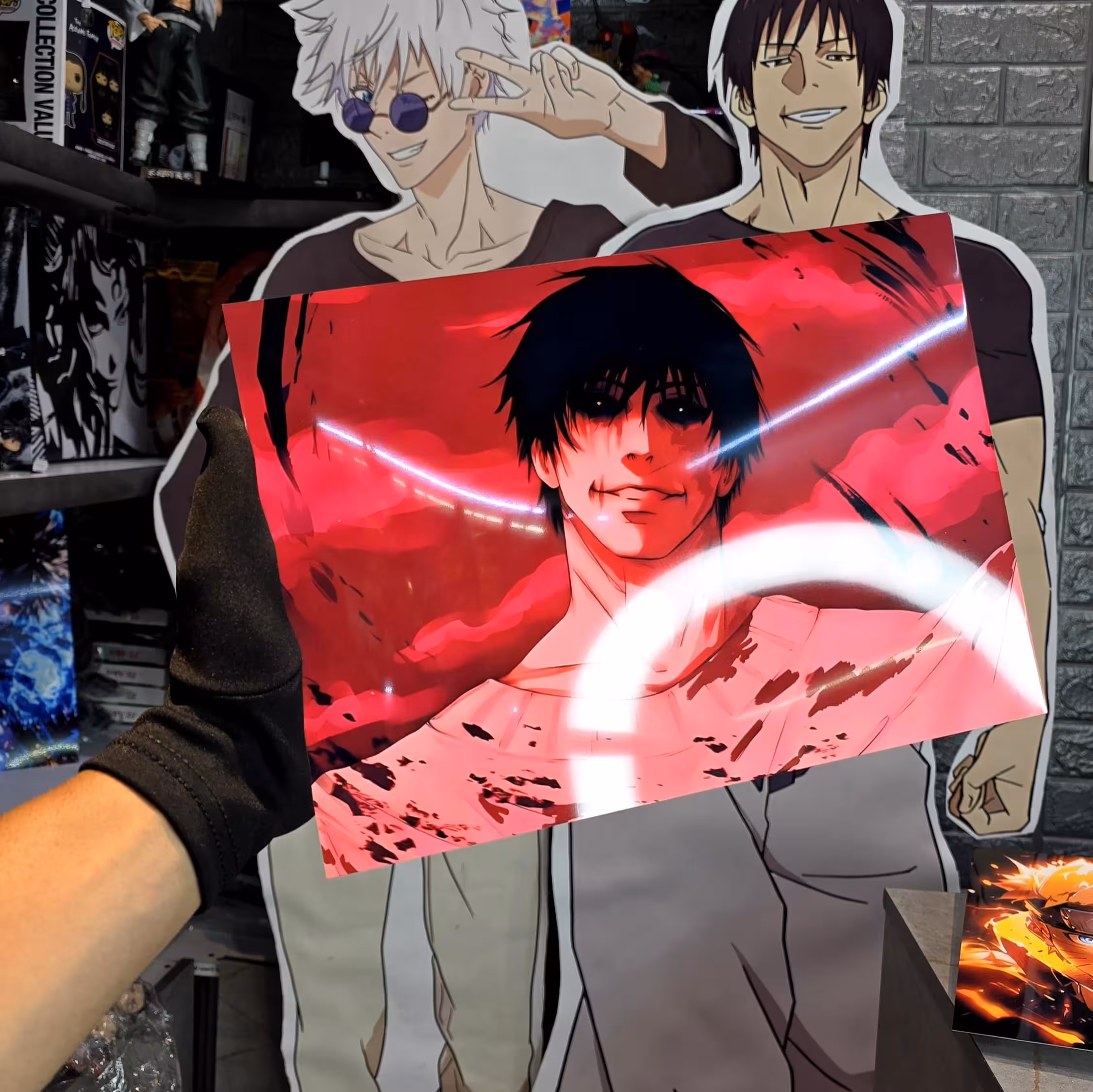 متال پوستر انیمه طرح توجی