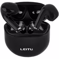 هندزفری بی‌سیم بلوتوثی لیتو مدل LEITU LT-28 همراه با محفظهٔ شارژ