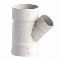 سه راه تبدیلی 45 درجه سه سر کوپل سایز 63*90  Si Tech آتاپایپ
