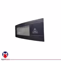شیشه بخاری جهان افروز خم  size 54x17