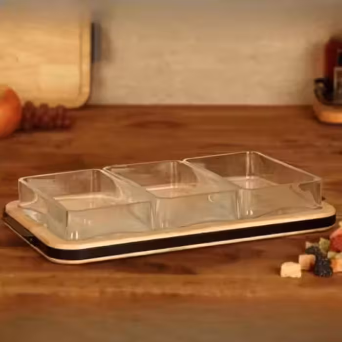 اردوخوری 3 عددی شیشه ای BVK 403313