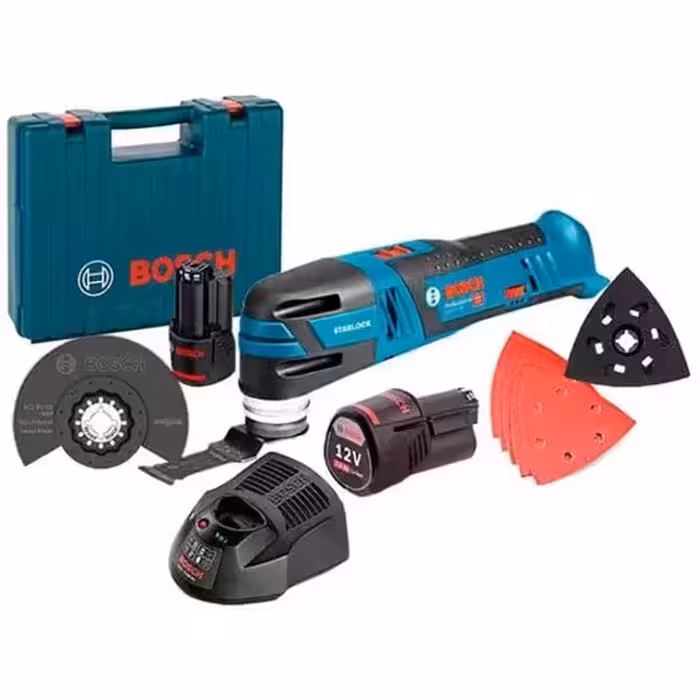 فرز چند کاره شارژی بوش 12 ولت براشلس مدل GOP 12V-28