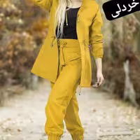 مانتو شلوار سوگند جنس میکرو رنگبندی  سایز فری تا 46