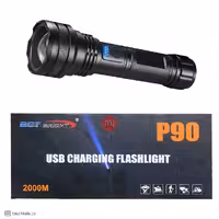 چراغ قوه شارژی bct 8870 مدل p90