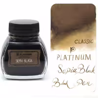 جوهر خودنویس کلاسیک پلاتینیوم سپیا مشکی PLATINUM Classic ink Sepia black