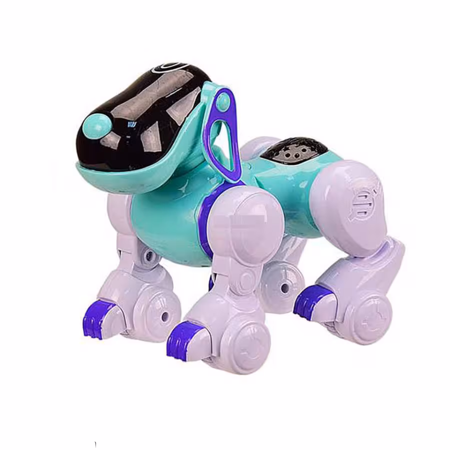 اسباب بازی سگ رباتیک با افکت صوتی و نوری کد q99