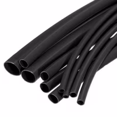 مجموعه 14 عددی وارنیش حرارتی مشکی سایز 6mm - یک متر
