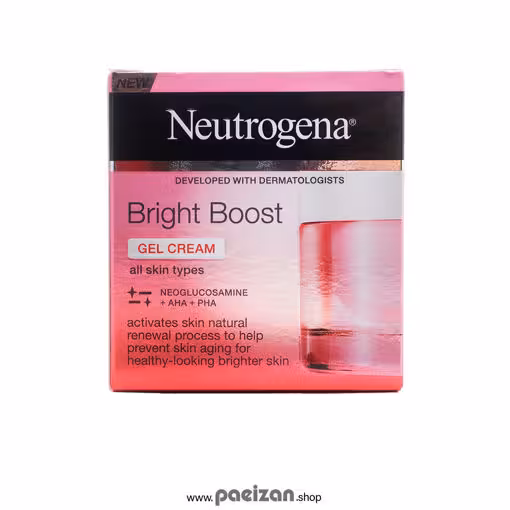 ژل کرم آبرسان و روشن کننده سری برایت بوست نوتروژنا