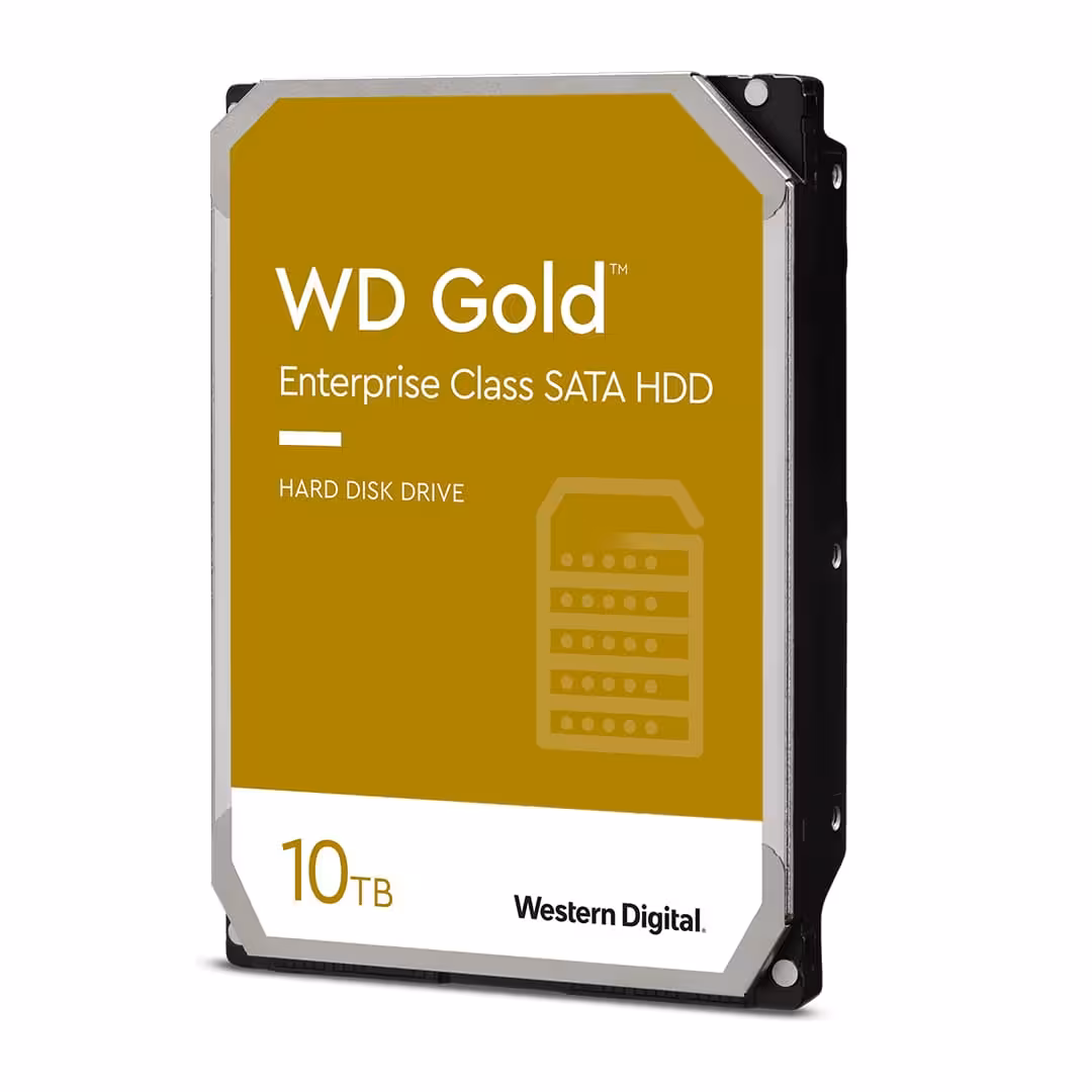 هارددیسک اینترنال وسترن دیجیتال مدل GOLD WD102KRYZ ظرفیت 10 ترابایت