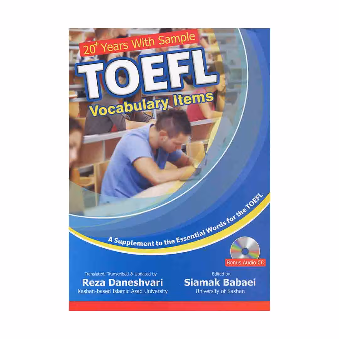 20Years With Sample TOEFL Vocab Items CD