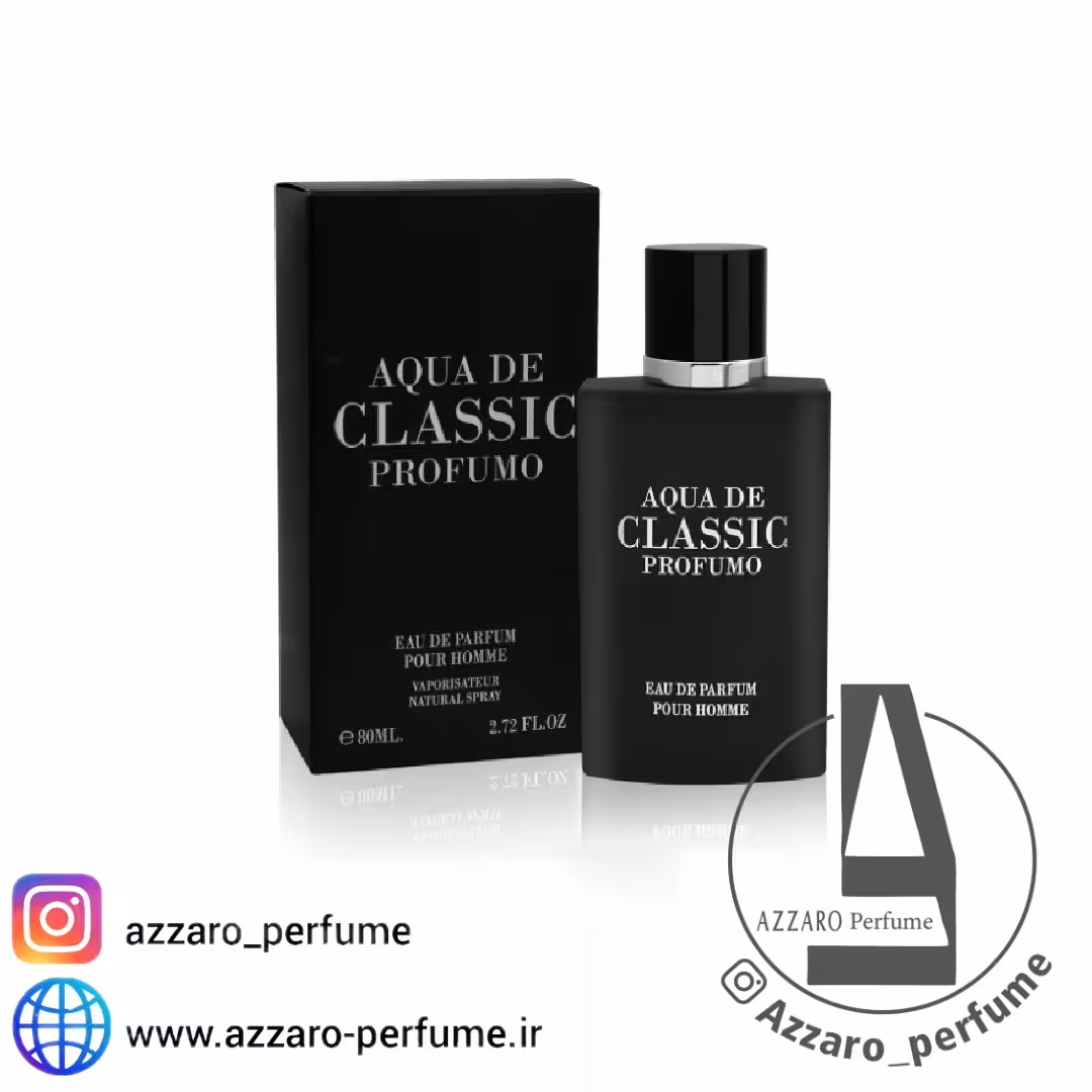 ادکلن مردانه فراگرنس ورد آکوا دی کلاسیک پرفیوم حجم 100 میل