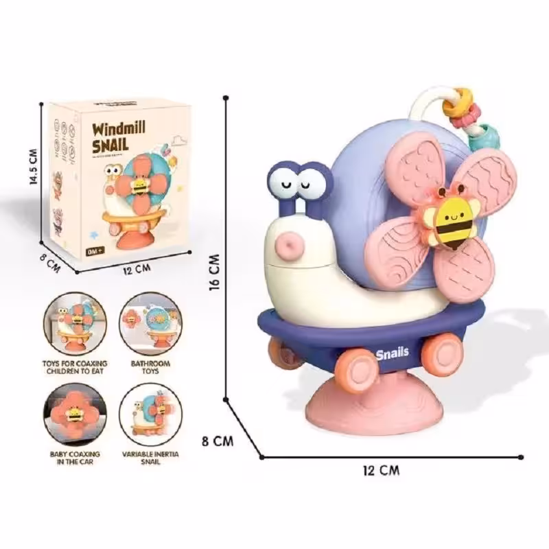 حلزون اسپینری و چسبونکی