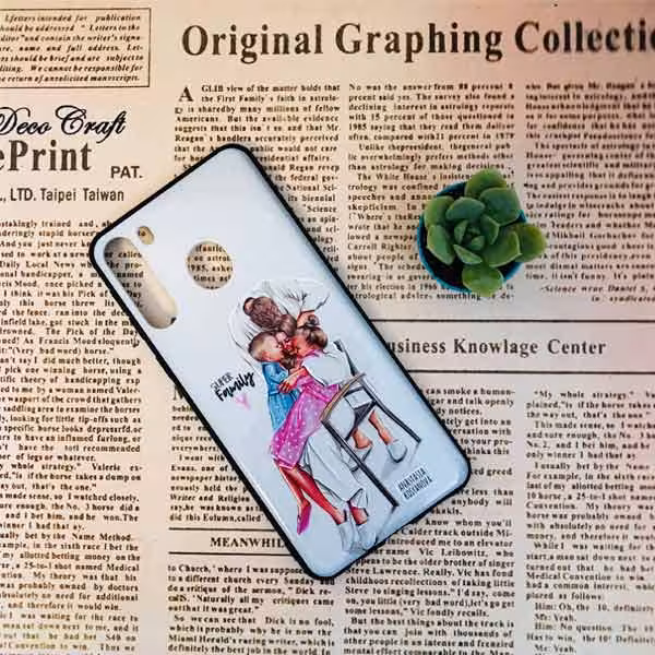 قاب طرحدار سامسونگ مدل A21