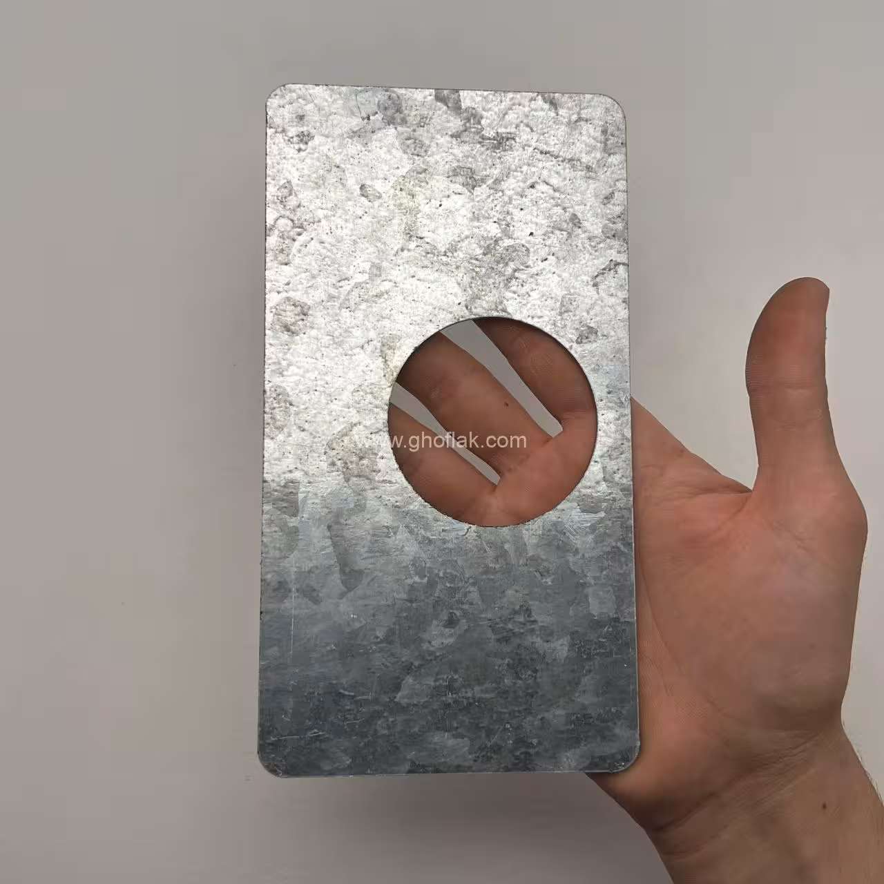 صفحه گالوانیزه زیر رزت درب ضدسرقت