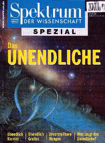 خرید و دانلود نسخه کامل کتاب Spektrum der Wissenschaft: Das Unendliche