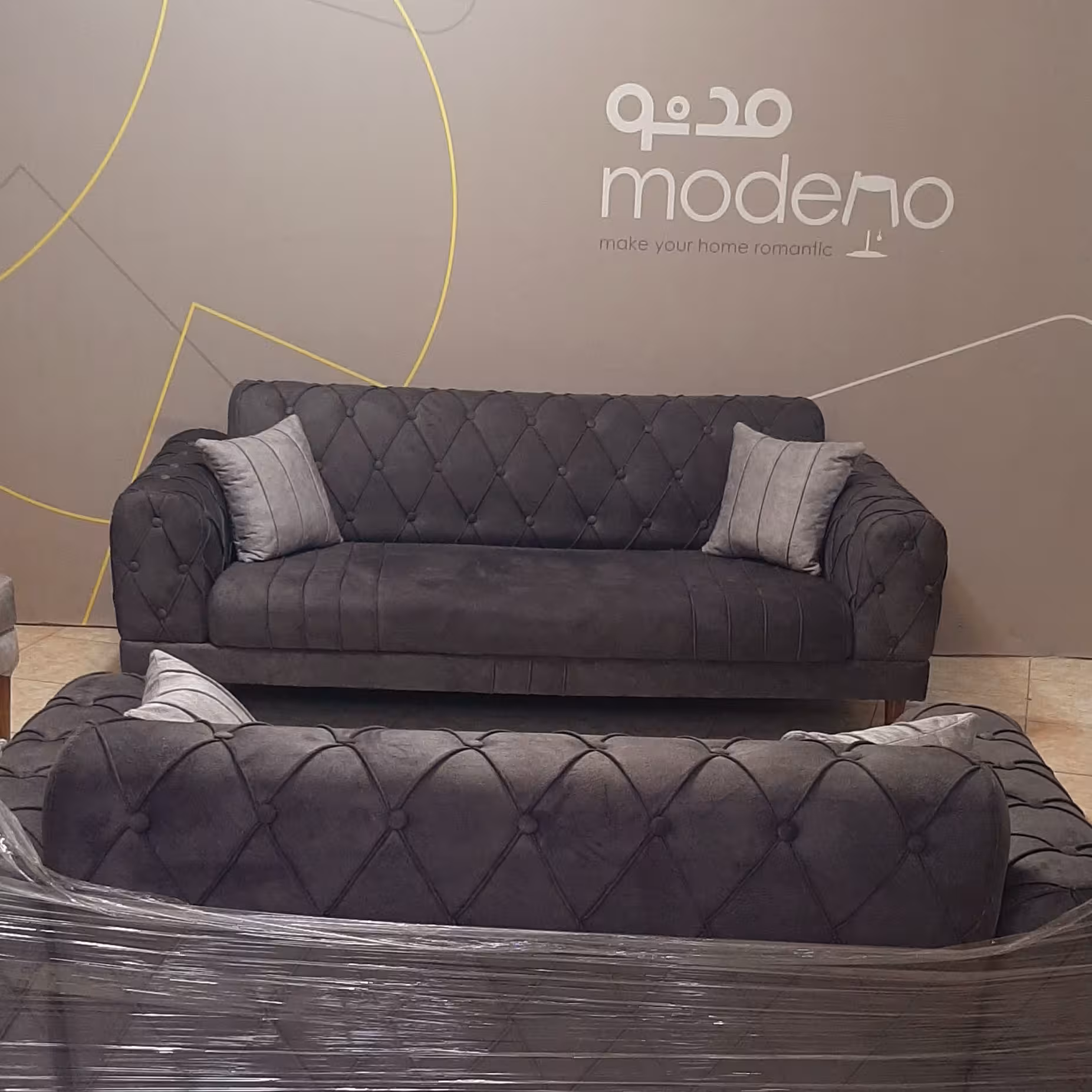 مبل چستر راحتی آماده تحویل