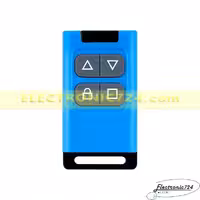 ریموت کنترل چهار کانال بلوتوثی 433 آبی مشکی