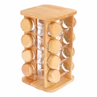 جا ادویه لاناوود مدل ویتوریا – 16 عددی گردان ایستاده مربعی لوکس