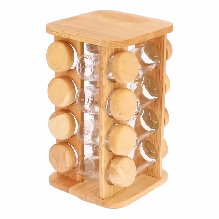 جا ادویه لاناوود مدل ویتوریا – 16 عددی گردان ایستاده مربعی لوکس