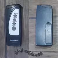 کنترل پنکه گاسونیک ومشترک رنگ مشکی