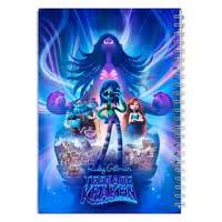 دفتر مشق کارتون کراکن نوجوان