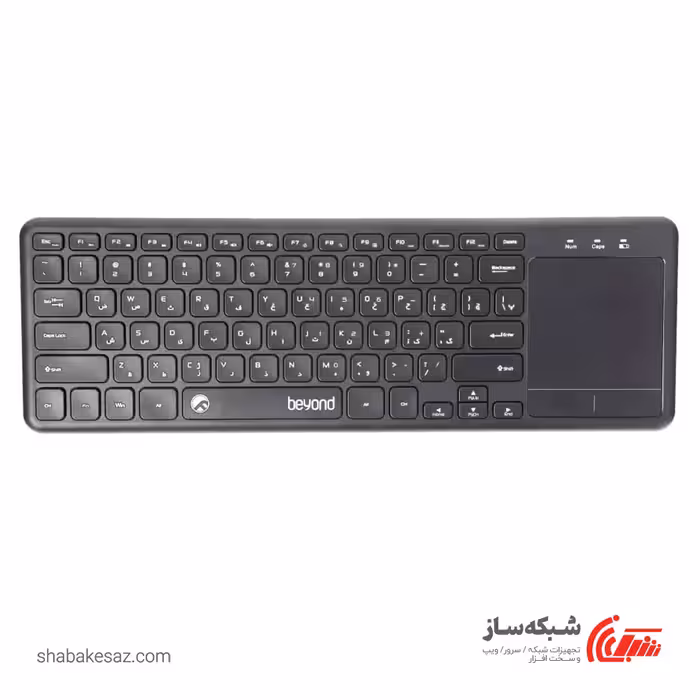 قیمت و خرید کیبورد بیاند تاچ دار Beyond BK-6801 RF بی سیم - شبکه ساز