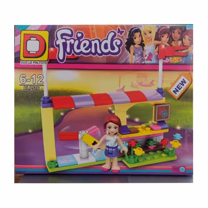 ساختنی لگو دخترانه مدل DLP516