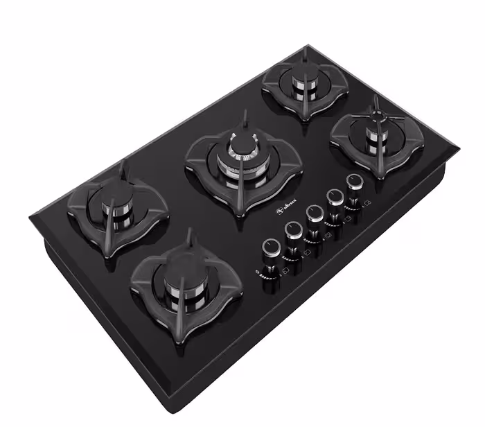 اجاق گاز رومیزی شیشه ای 5 شعله داتیس کد DG 531