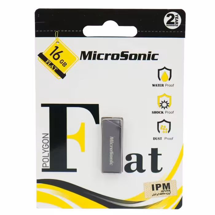 فلش مموری میکروسونیک مدل FLAT ظرفیت 16 گیگابایت